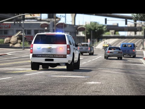 LSPDFR - Day 742 - Stolen cop car stopped by spikes