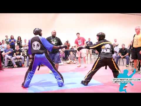 Team Plowden v Kyle Petrosky - Men's Team Sparring - 2015 North American Int'l Karate Championships