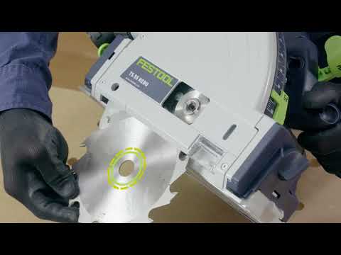 TS 55 | Quick Guide | Bytte savklinge | Festool
