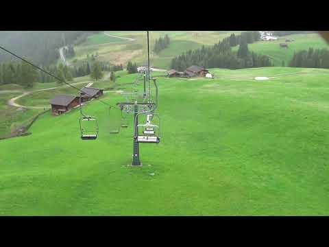 Discesa integrale seggiovia Leitner "Spitzbühl" - Alpe di SIusi - Seiseralm (BZ) / Sessellift / 索道