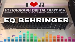 Video thumbnail for Ecualizador BEHRINGER ULTRAGRAPH DIGITAL DEQ1024 by VJ CHECO SERGIO IBARRA