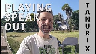 The one where we tried the Speak Out game.