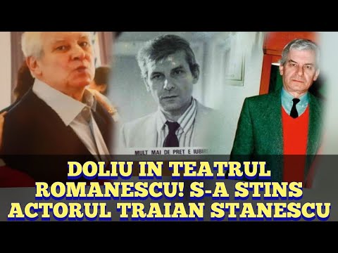 Doliu in teatrul romanescu! A murit actorul Traian Stanescu
