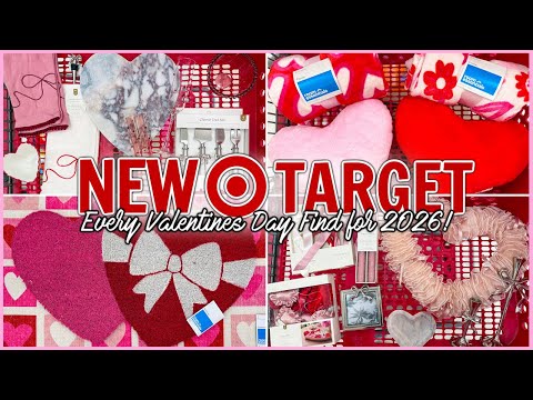 I'M OBSESSED 😍🎯 Target’s MUST-SEE Valentine’s Day Decor!! Everything NEW For 2026!