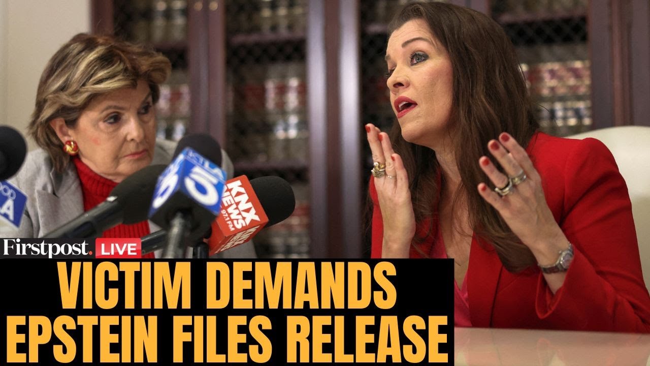 Epstein Files LIVE: Gloria Allred, Victims Urge Congress to Release DOJ Records Ahead of Key Vote