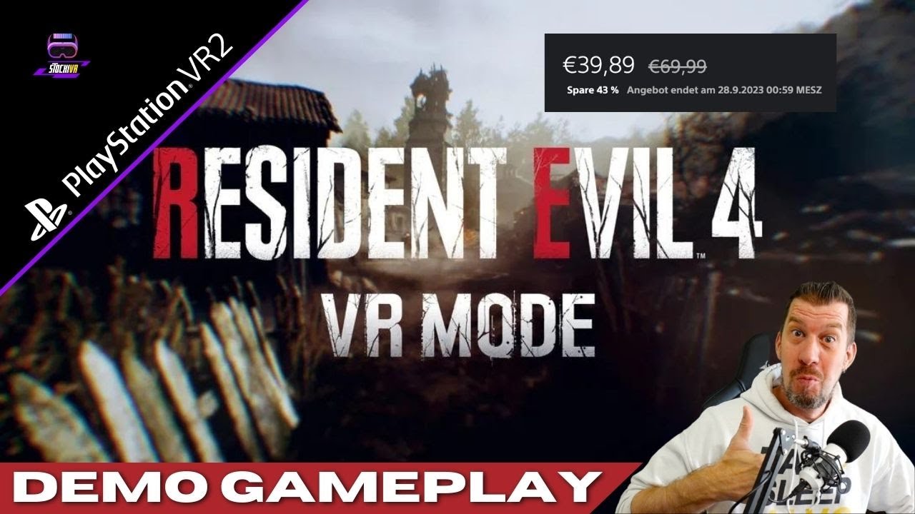 Stocki VR - Jetzt Angebot sichern! Resident Evil 4 VR Mode - Tokyo Game Show Demo Eindruck
