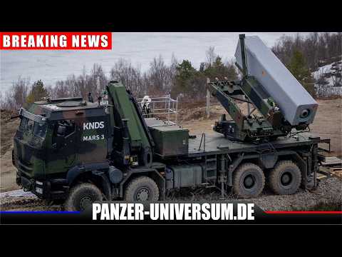 The Bundeswehr's new rocket artillery Mars 3 - shown in live fire for the first time!