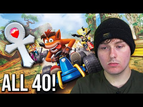 Collecting All 40 Platinum Relics in Crash Team Racing