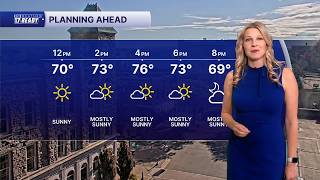 Monday Midday Forecast: Gorgeous fall preview day