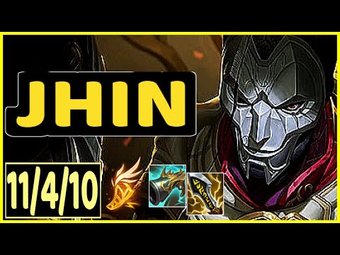 JHIN VS SAMIRA - 11/4/10 KDA ADC GAMEPLAY