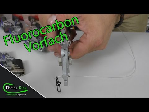 Hechtsicheres Fluorocarbon Vorfach einfach selber binden - Tutorial | Fishing-King.de