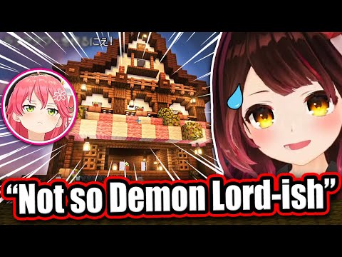 holoyume - VTuber ENG Subs ホロ夢 - Roboco Was Astonished By Miko's Fancy & Cute House - New Holoserver Minecraft 【ENG Sub Hololive】