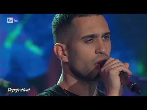 DopoFestival 2019 - Mahmood canta "Vieni via con me"