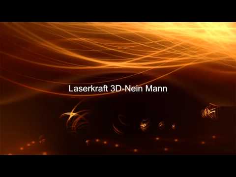 Laserkraft 3D-Nein Mann