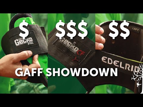 Which Gaffs are best? Notch Gecko Steel x Carbon x Edelrid Talon | Arborist Climber Gear Comparison