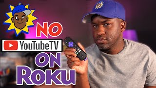 How to access the YouTube TV app on Roku, after the removal of the YouTube TV app download.
