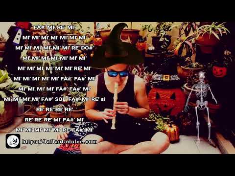 MONOTONÍA - Shakira, Ozuna en Flauta Dulce Recorder con Notas Utilizadas