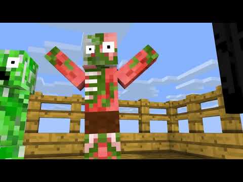 CrazyDek! Monster School   Death Worm   Minecraft Animation