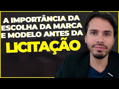 , title : 'A importância da escolha da marca e modelo antes da  LICITAÇÃO? /Café com LICITAÇÃO'