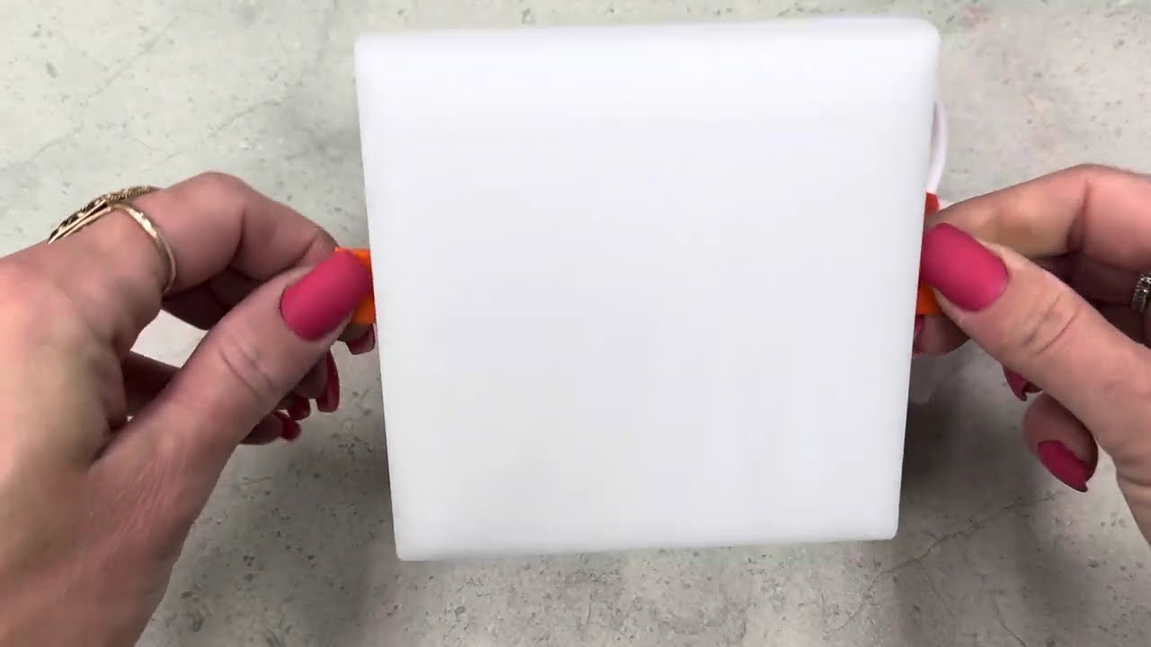 Врезная светодиодная квадратная панель LEZARD 18Вт 4200K 855Lm без рамки 120-SCEL-4218