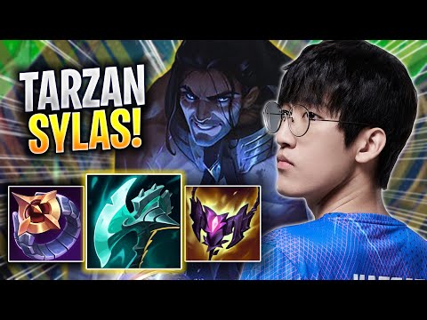 TARZAN IS SO GOOD WITH SYLAS! - LNG Tarzan Plays Sylas JUNGLE vs Lee Sin! | Season 2023