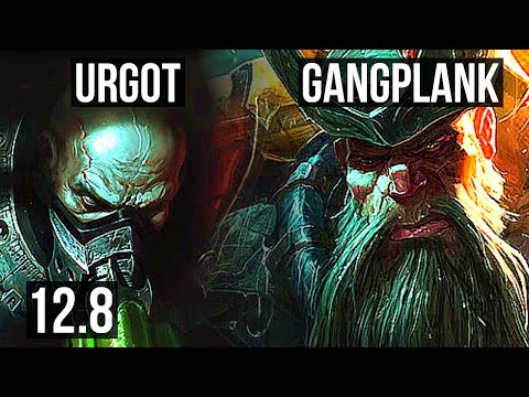 URGOT vs GP (TOP) | 3.7M mastery, 5/0/4, 1100+ games | BR Diamond | 12.8