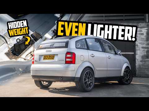 Finding Hidden Weights in our Audi A2! 🔍