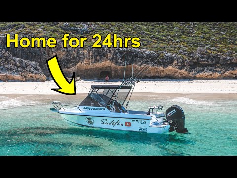 Boat Camping overnight Catch and Cook