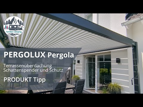 Aufbau der Lamellendach Pergola 4x4 Meter von PERGOLUX / DIY neuer Lieblingsort 😍 / Fehler vermeiden