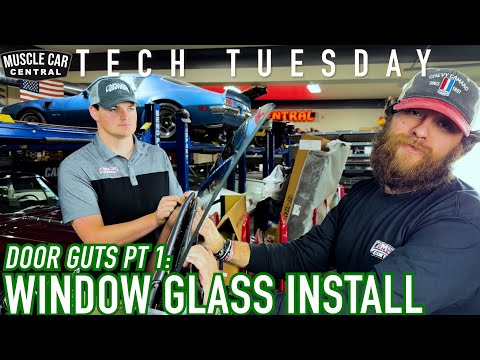 Tech Tuesday Part I: 1968–69 Camaro & Firebird Front Door Glass, Full Roller, Guide & Track Install!