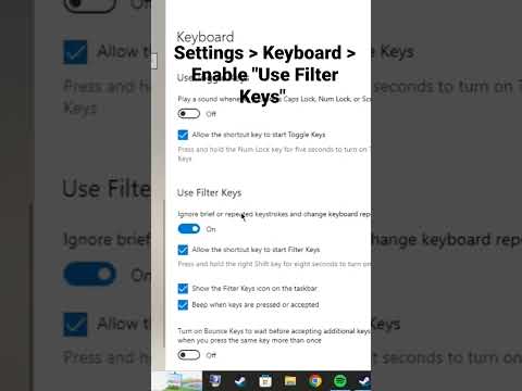 Fix Keyboard not working in Windows 10/11 #shorts