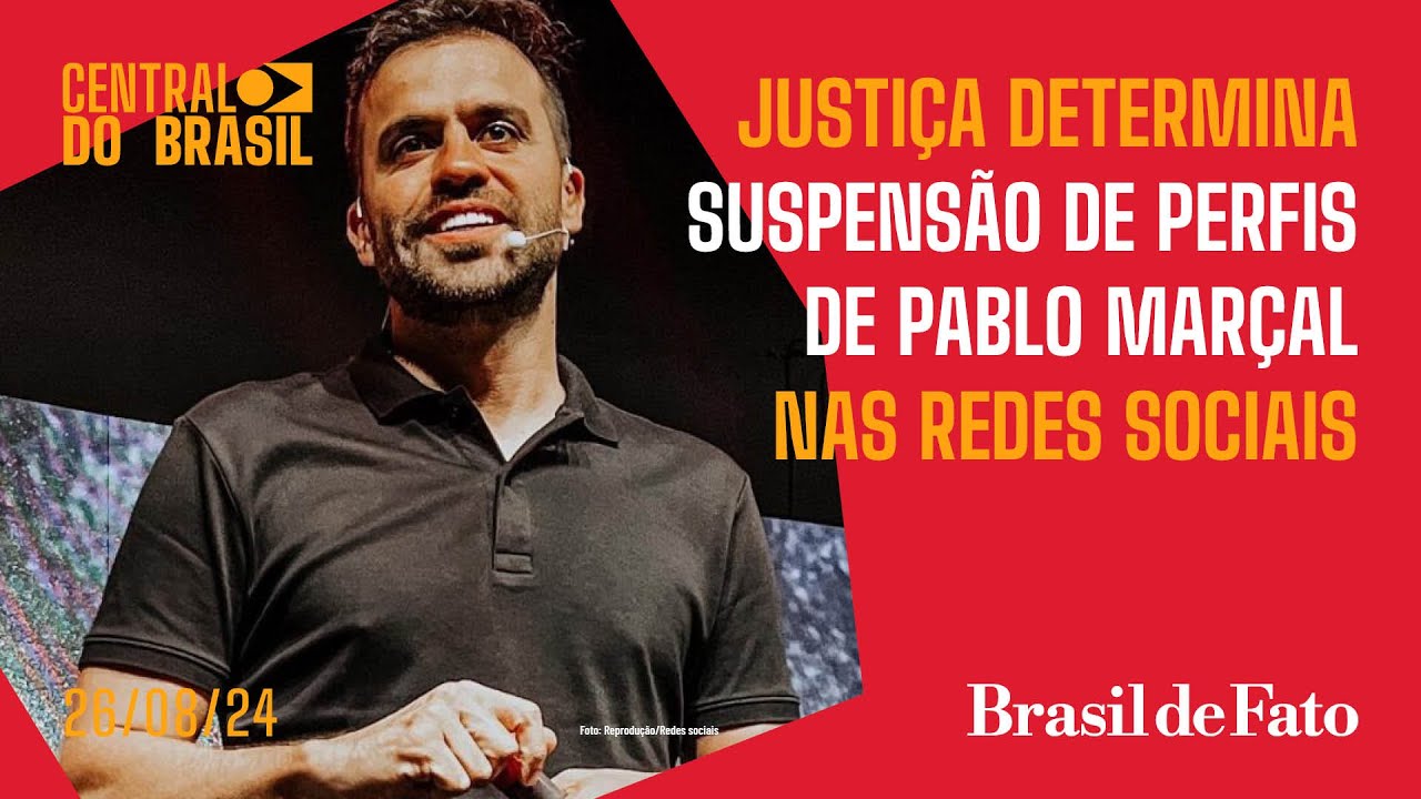 Justiça determina suspensão de perfis de Pablo Marçal nas redes sociais | Central do Brasil