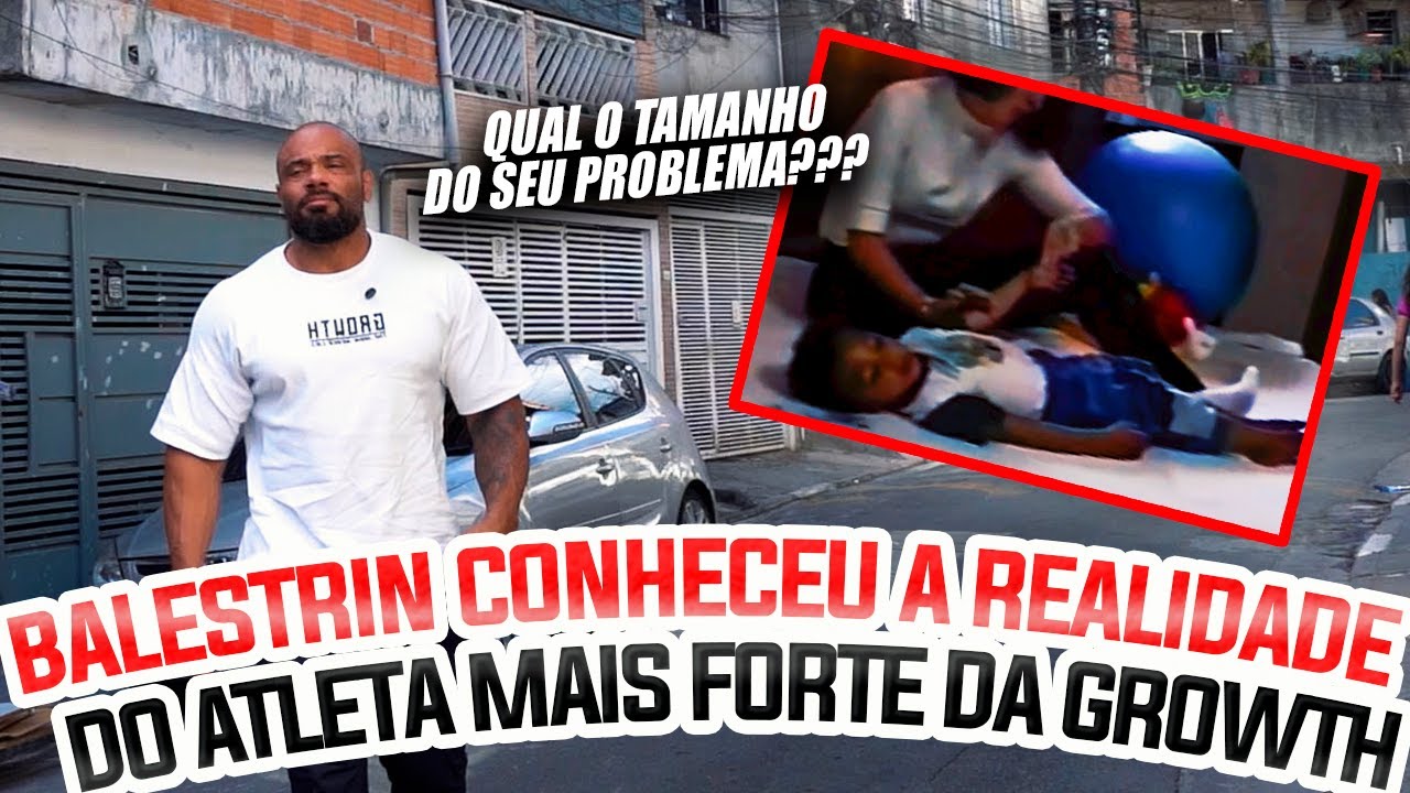 BALESTRIN CONHECEU A REALIDADE DO ATLETA MAIS FORTE DA GROWTH !!!