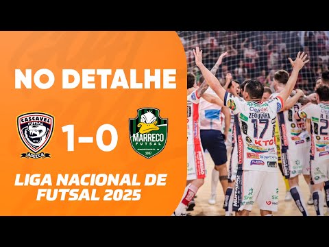 CASCAVEL ELIMINA MARRECO NA LIGA NACIONAL DE FUTSAL!