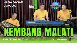 Download lagu Kembang malati karaoke - Yana kermit nada cowok Gm bajidor mp3