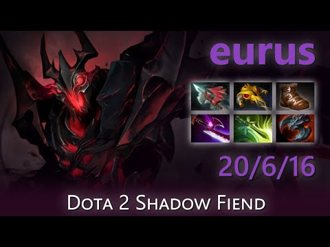 "eurus" 20/6/16 | Dota 2 Shadow Fiend highlights