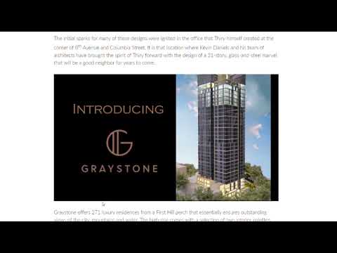 Preview the Graystone Luxury Condo in Seattle