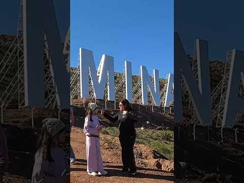 Estas letras superan en altura a las de Hollywood #letrasdeminas #minas #lavalleja