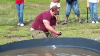 preview picture of video 'Me winning the 3rd annual amateur alligator rodeo at Gator Country in Beaumont, Tx'