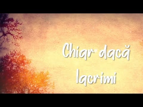 Chiar dacă lacrimi - Bianca Bolboacă (Official audio)