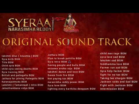 Syeraa Narasimha Reddy :- OST | Volume:01