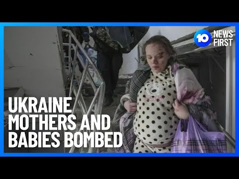 Ukraine Maternity Hospital Hit With Airstrike | 10 News First