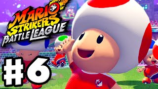 Mario Strikers: Battle League - Gameplay Walkthrough Part 6 - Championship Cup with Toad!