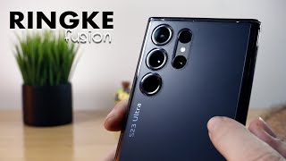 Ringke Fusion - Matte Smoke Black - S23 Ultra Case