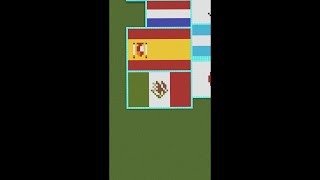 Minecraft Flag of Mexico #36 #mexico #mexican #minecraft #shorts
