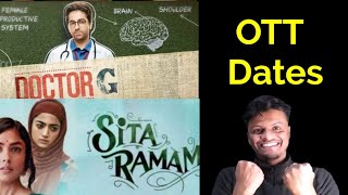 Sita Ramam hindi OTT release date। Doctor g OTT Release date