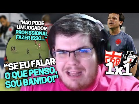 CASIMIRO REAGE: CRB 1X1 VASCO - 24ª RODADA DA SÉRIE B 2021 "O VASCO DE DINIZ" |Cortes do Casimito