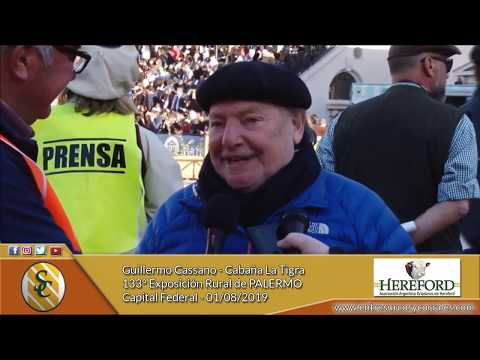 01-08-19 - Guillermo Cassano - Cañaña La Tigra - 133° Expo. Rural de Palermo - Cap. Federal