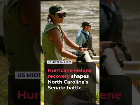 Hurricane Helene recovery haunts North Carolina Senate race