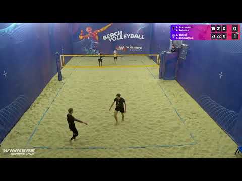 18:05 A. Antonenko / A. Zabuha - S. Zalizko / Y. Bohdashkin 27.09.2022 | Winners Beach Volleyball